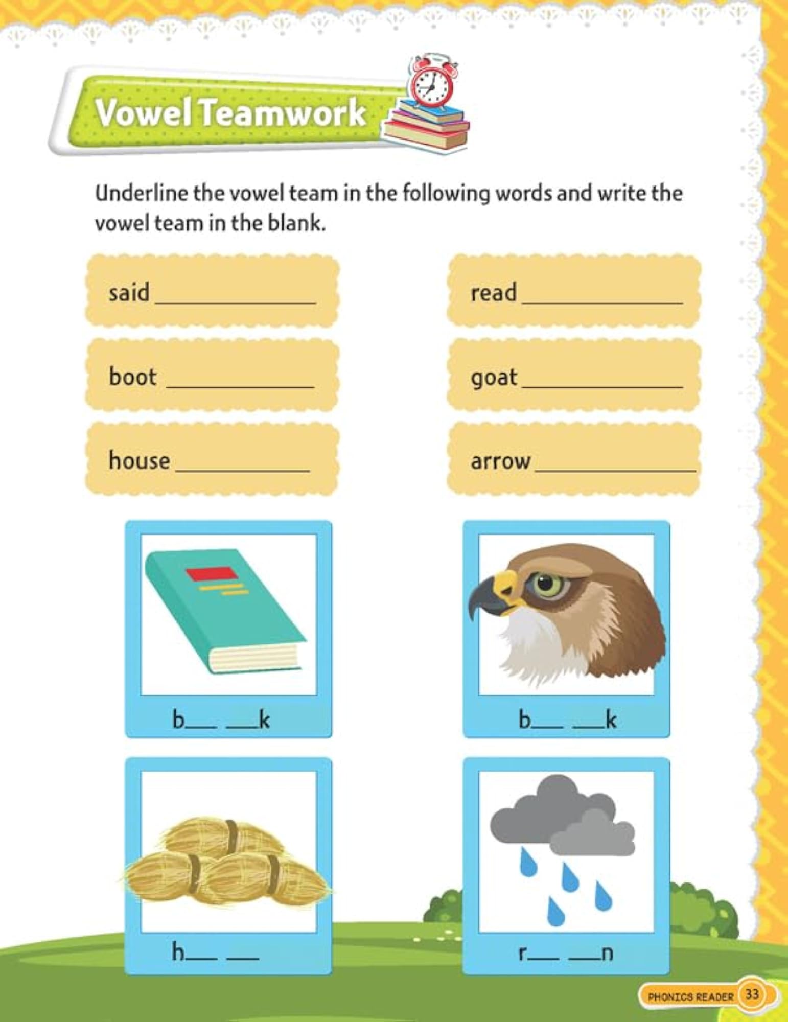 Phonics Reader - 4 (Blends And Combination Sounds) Age 7+